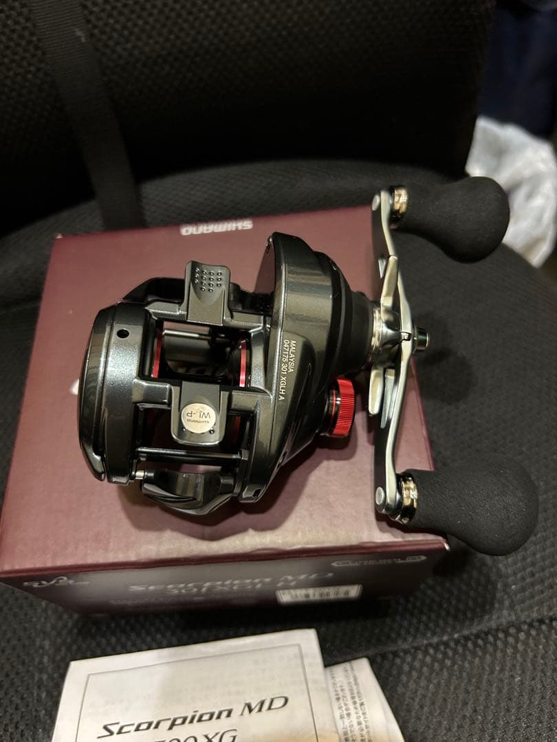 56スケさん専用Scorpion MD 301XGLH ベイトリール　左ハンドル