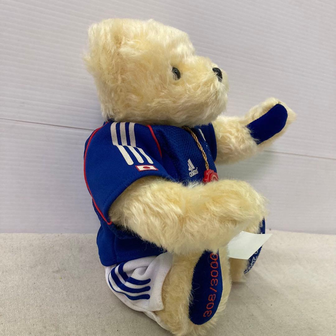 2002 サッカー 日本代表 ユニフォーム　テディベア ぬいぐるみ ハーマン社