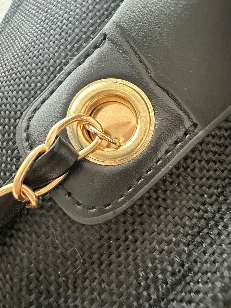 刺繍入り☆CHANEL☆ノベルティ肩掛けチェーンバッグトートバッグ未使用