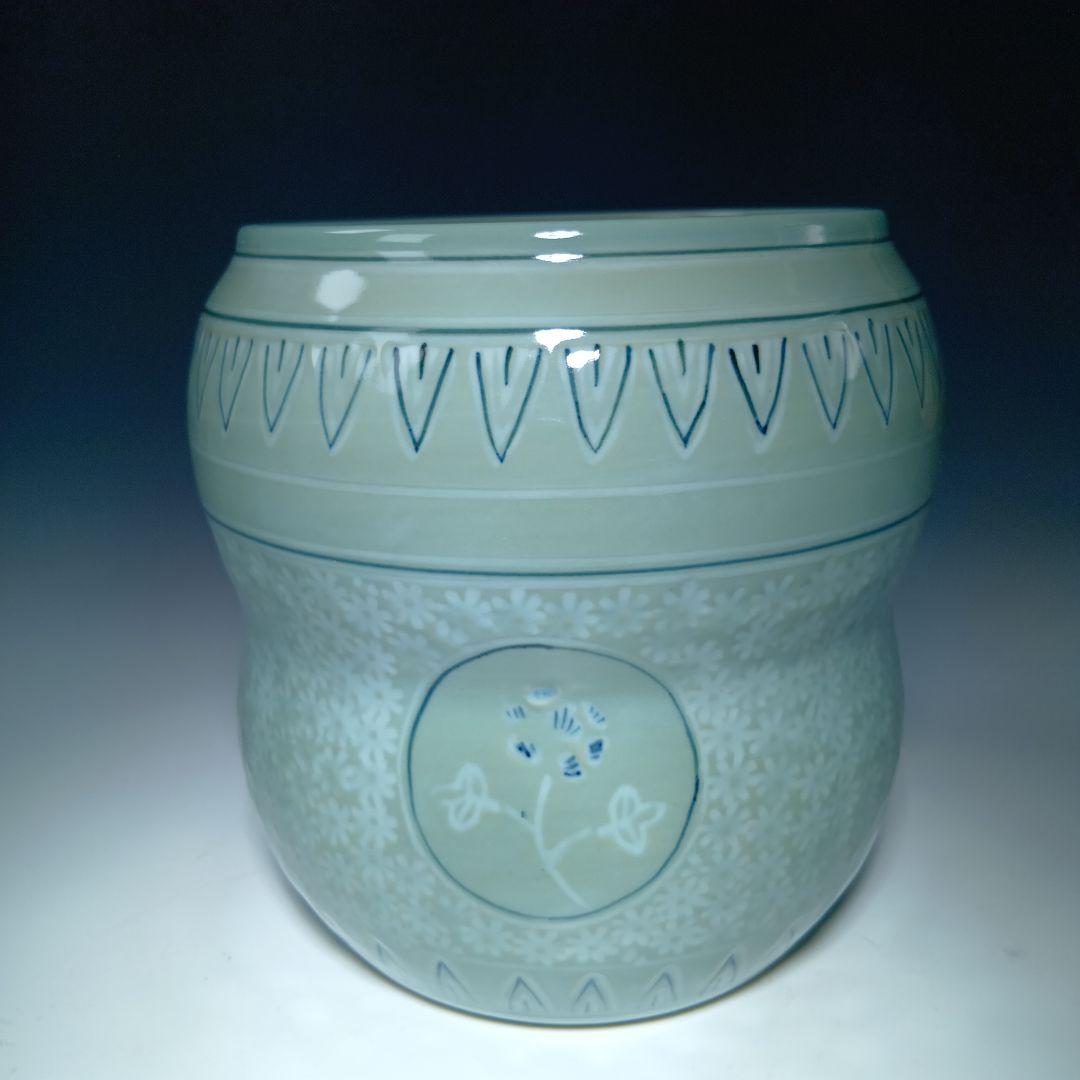 茶道具　手塚祥堂　高麗青磁皆具一式　 美品　共箱