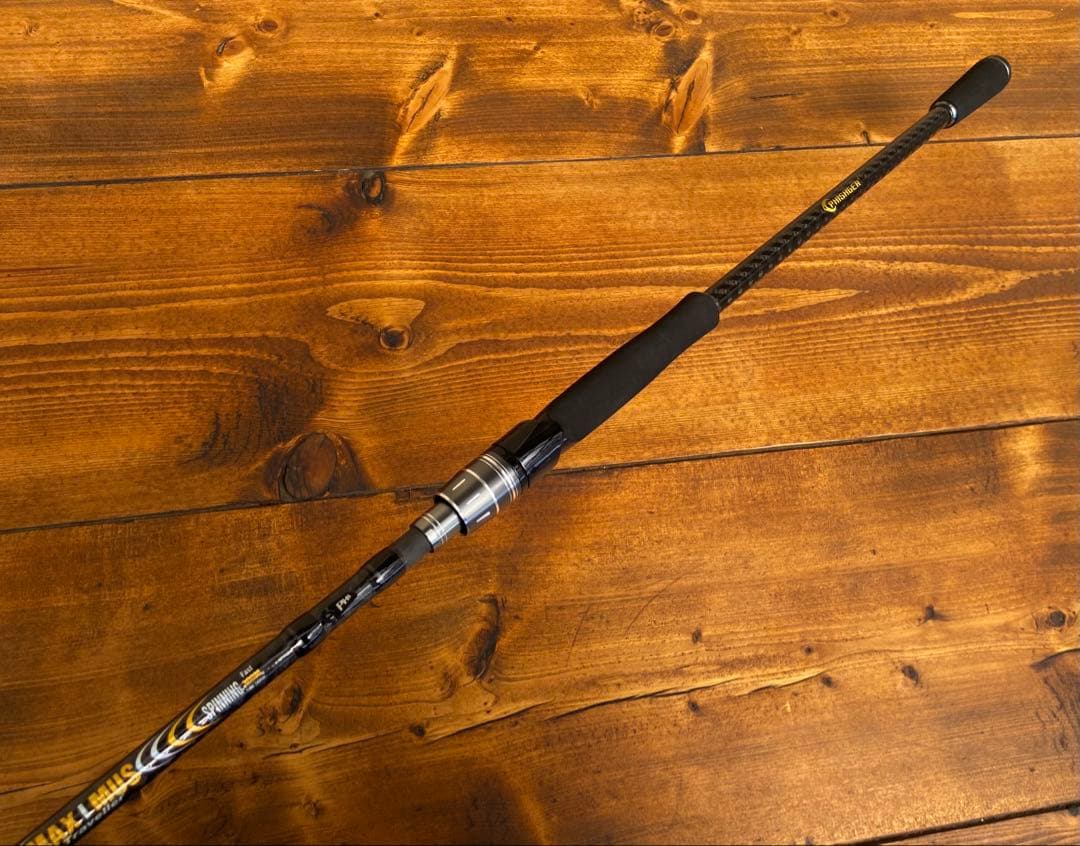 ライトショアジギング 10ft 3M パックロッド　ブラック　ショアジギング