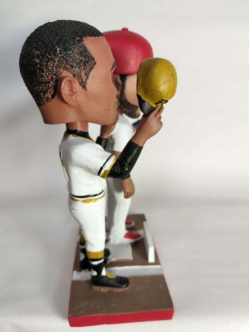 ヤディエル・モリーナ＆ロベルト・クレメンテ／ボブルヘッド人形（非売品）