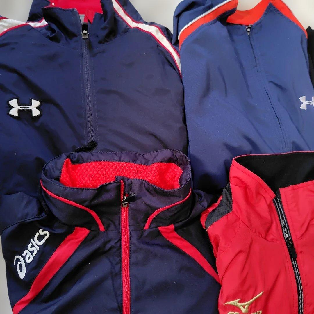 8点　野球　ウインドブレーカー　Vジャン　アンダーシャツ