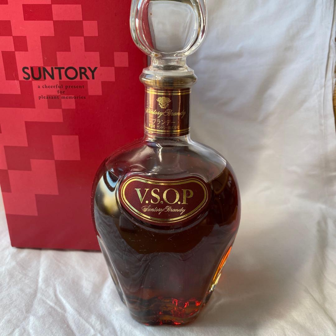 【未開栓・箱付】古酒サントリー ウイスキー＆ブランデー 3本セット