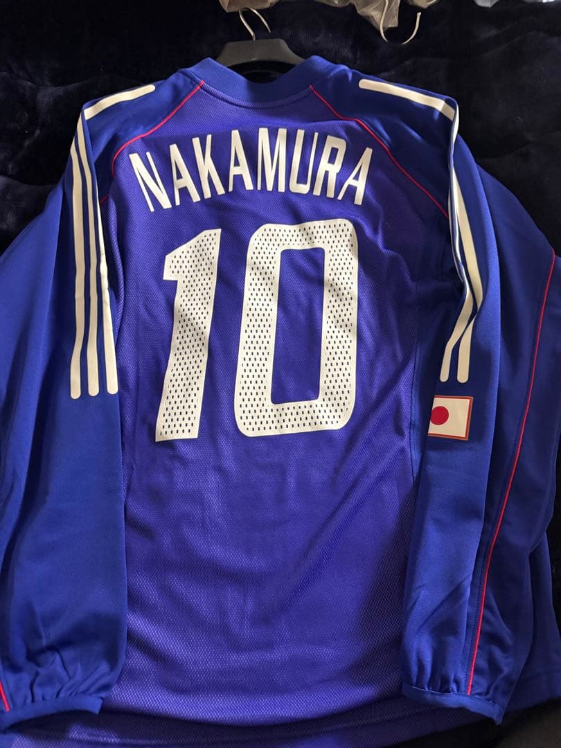 adidas サッカー日本代表 中村俊輔　長袖ユニフォーム