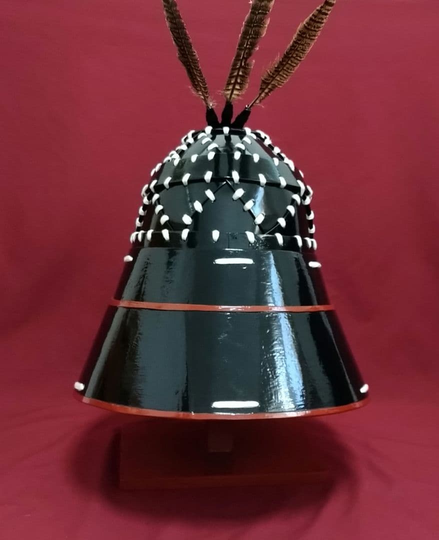 受注専用　衝角付冑　顎紐付き