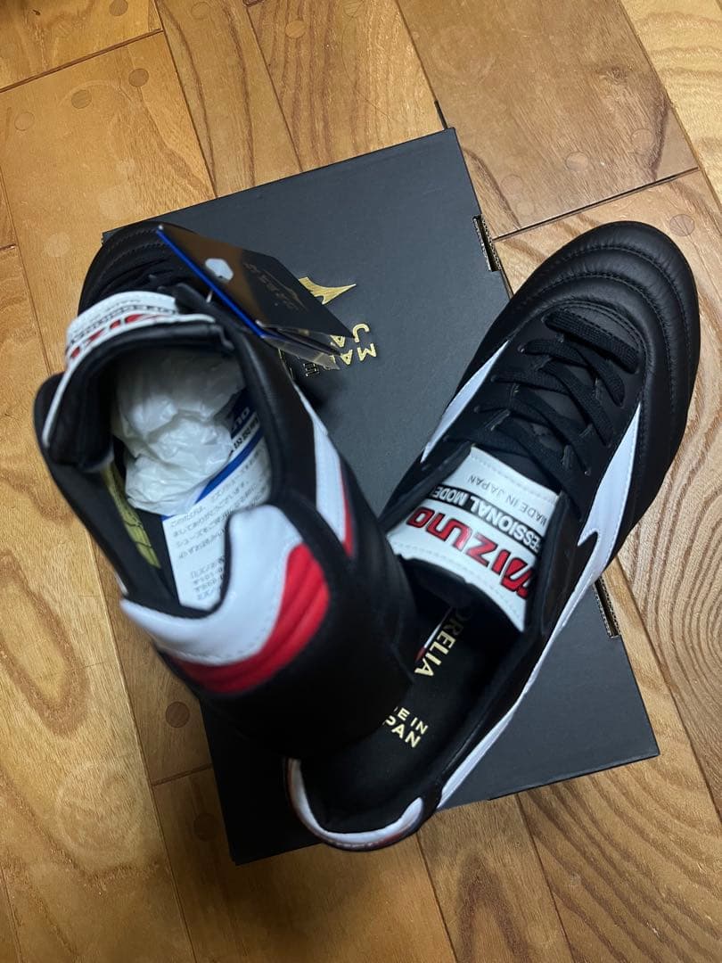 新品　旧番　特価　ミズノ　モレリア 2 JAPAN 折り返タン 26.5cm ②