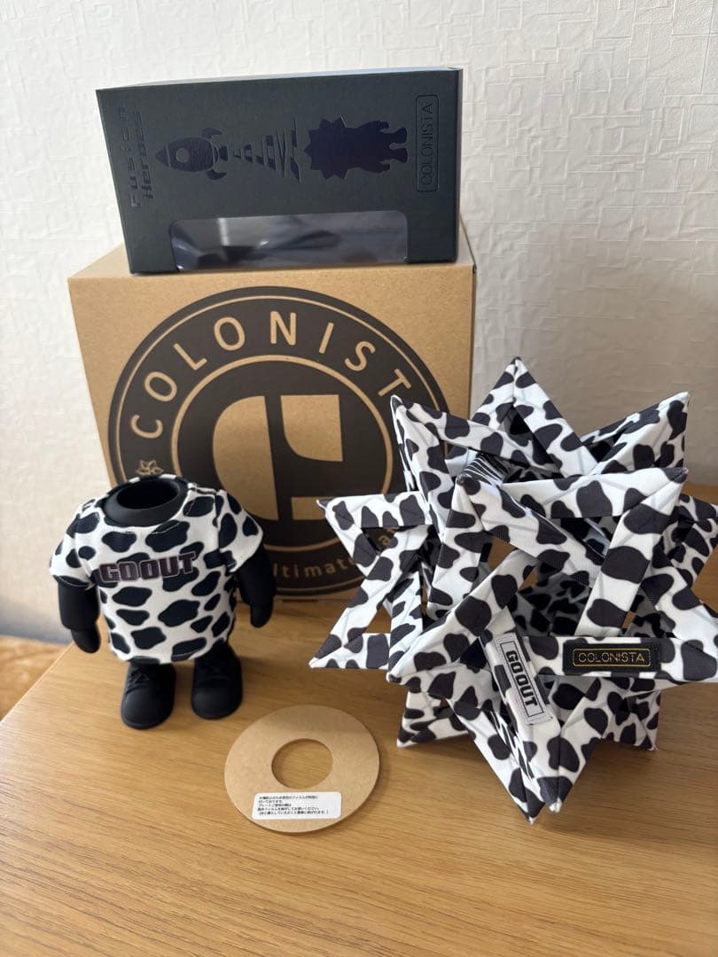 COLONISTA×GOOUT CONPE10＆COLOくんSET（ブラック）