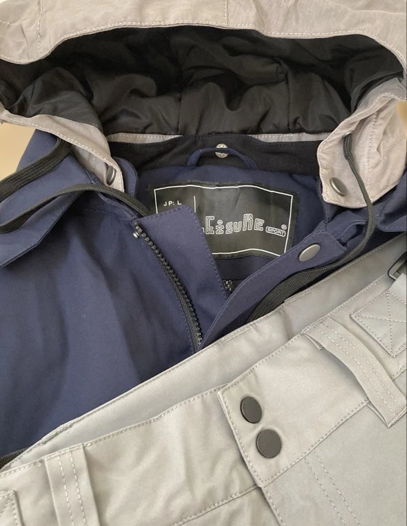 美品　LEISURE SPORTスノーボードウェア　上下セット　Lサイズ