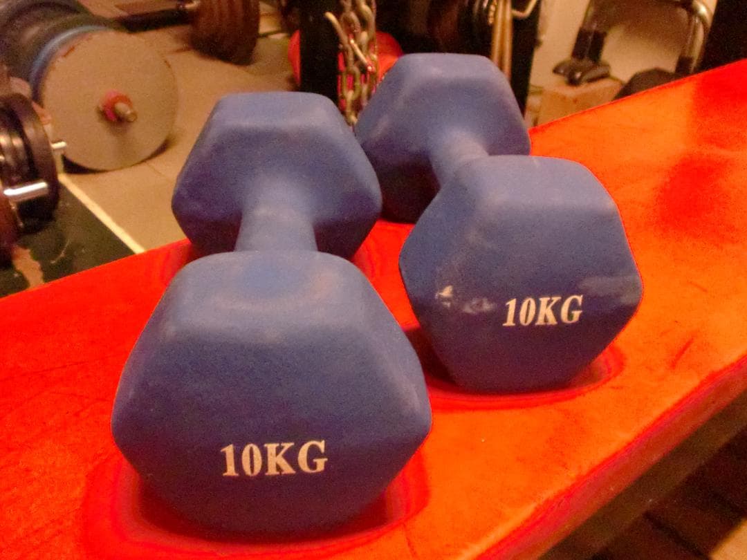 ダンベル六角　20kg.set 10kgx2本