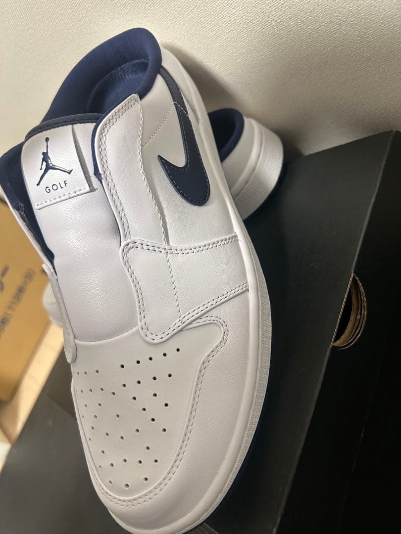 【新品未使用】28.5cm ナイキ エア ジョーダン 1 ミュール ゴルフ