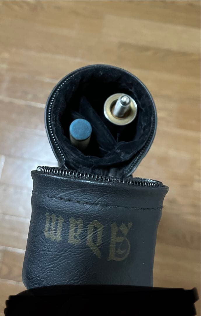 ビリヤードキューケース 黒　※キュー付属