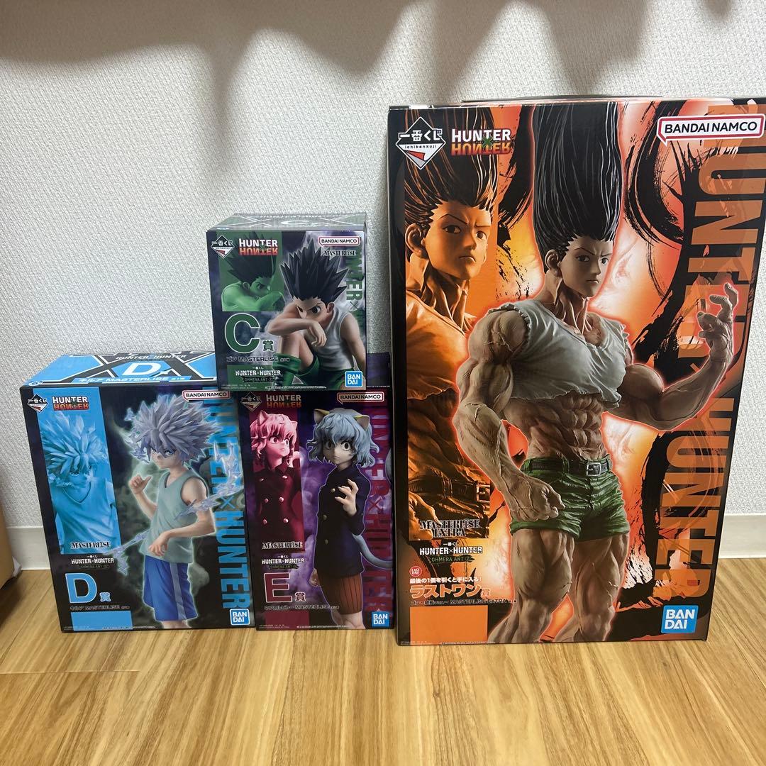 一番くじ ハンターハンター キメラアント C.D.E.ラストワン賞 セット