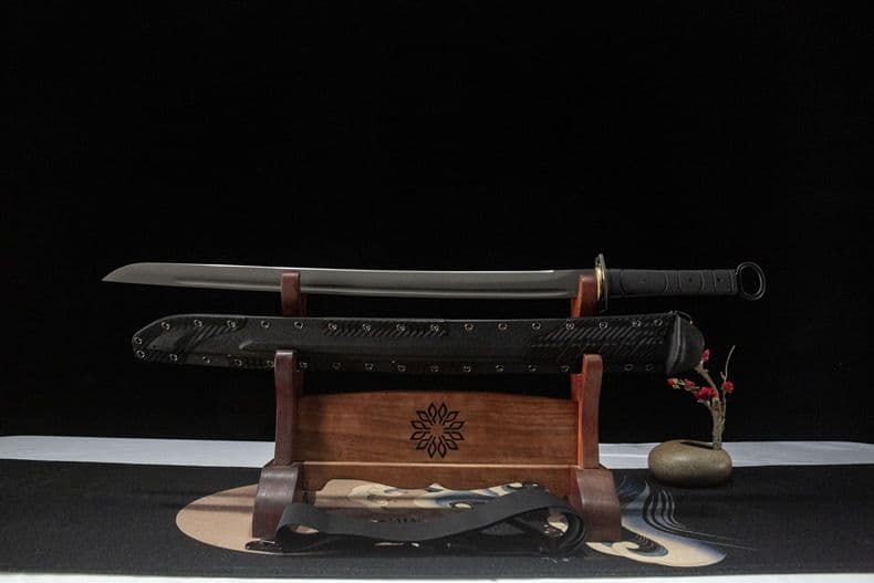 漢環の長刀 戦術刀 古兵器 武具　刀装具 護身工具 手鍛造打 鋼刀 冷兵器 映画