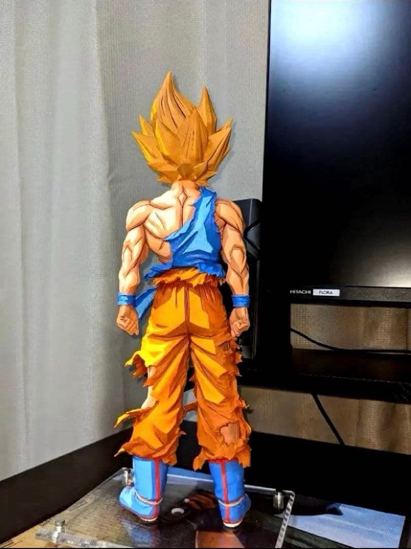 リペイント　ドラゴンボール　SMSP 超サイヤ人　孫悟空　2D 二次元彩色