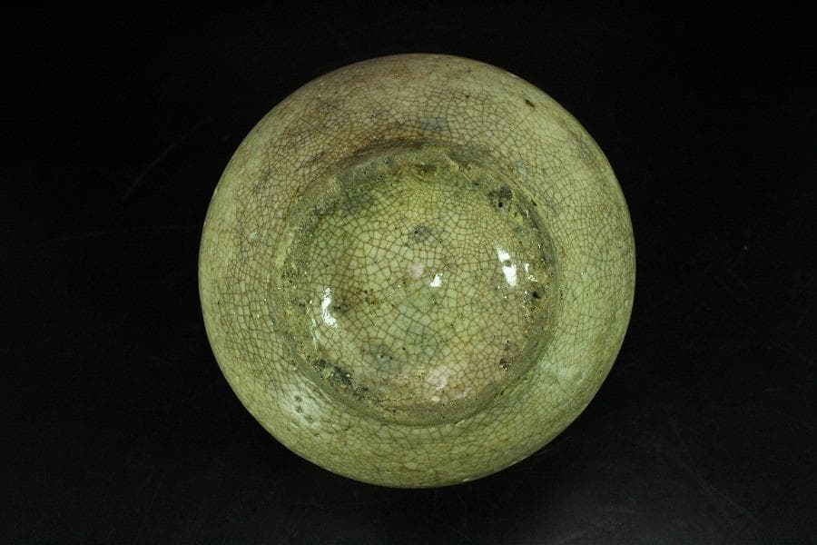 茶道具 古萩 茶碗 仕服 時代物(K-XA816)