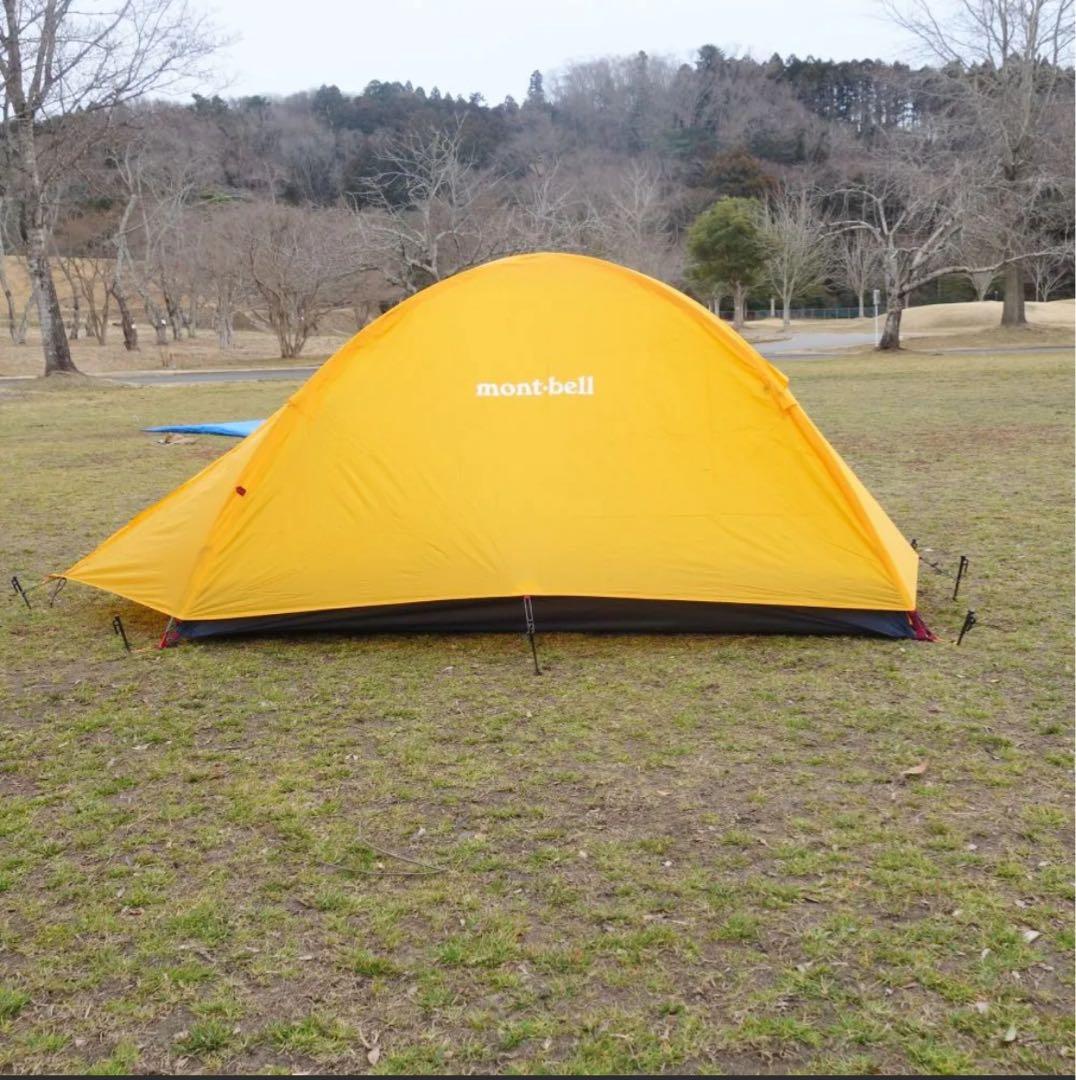 極美品 モンベル ステラリッジ テント1 本体 レインフライ　グランドシート付き