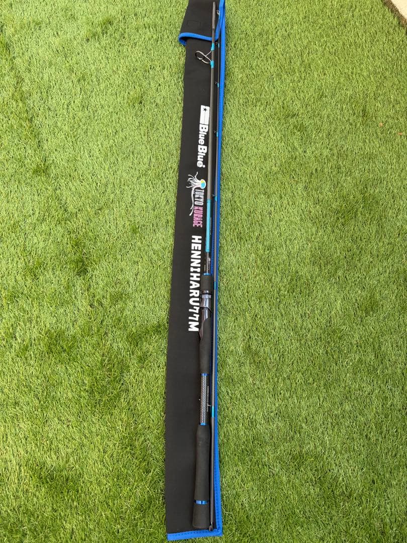 BlueBlue ヘンニハル77M 美品、使用8回、保証書なし