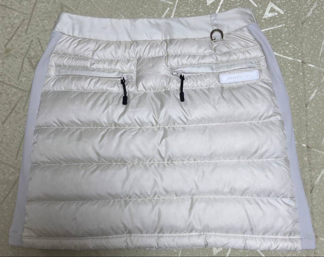 ジュン&ロペ ダウンスカート ライトグレー