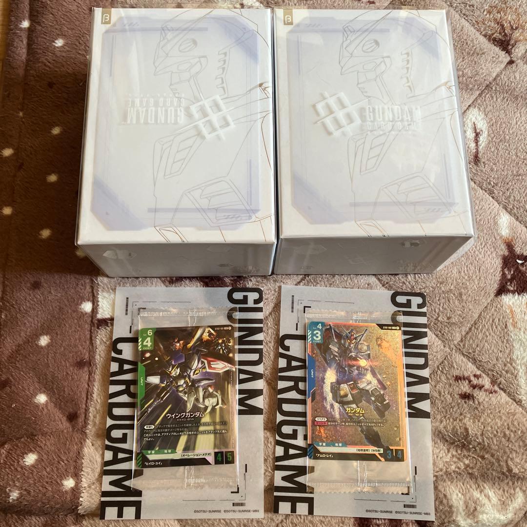 ガンダムカードゲーム　溢れる慈愛　パラレル+おまけ