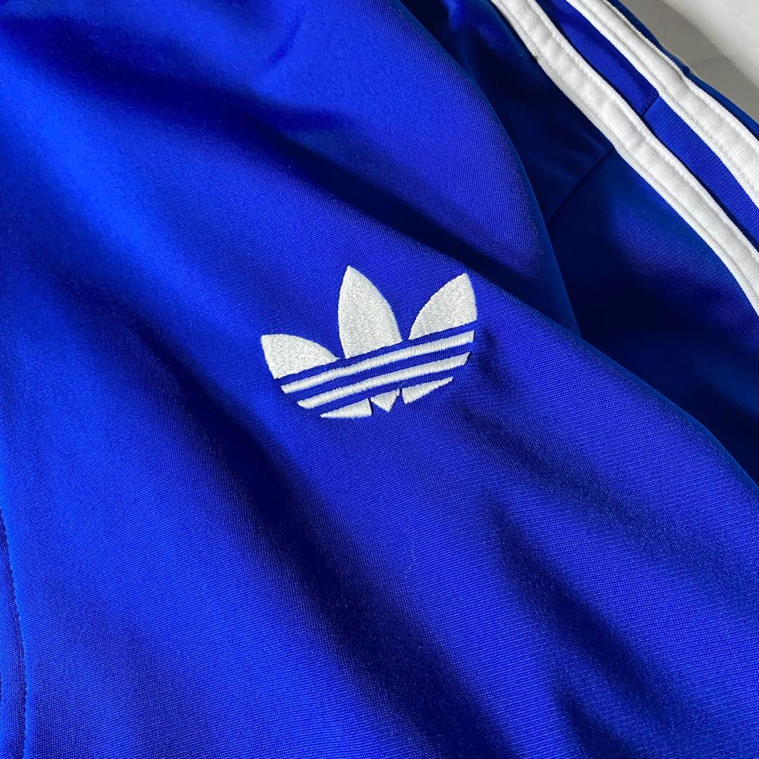 00s Adidas Track Jacket Blue ジャージ