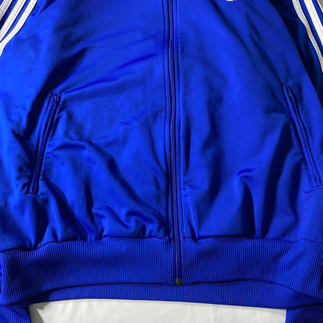 00s Adidas Track Jacket Blue ジャージ