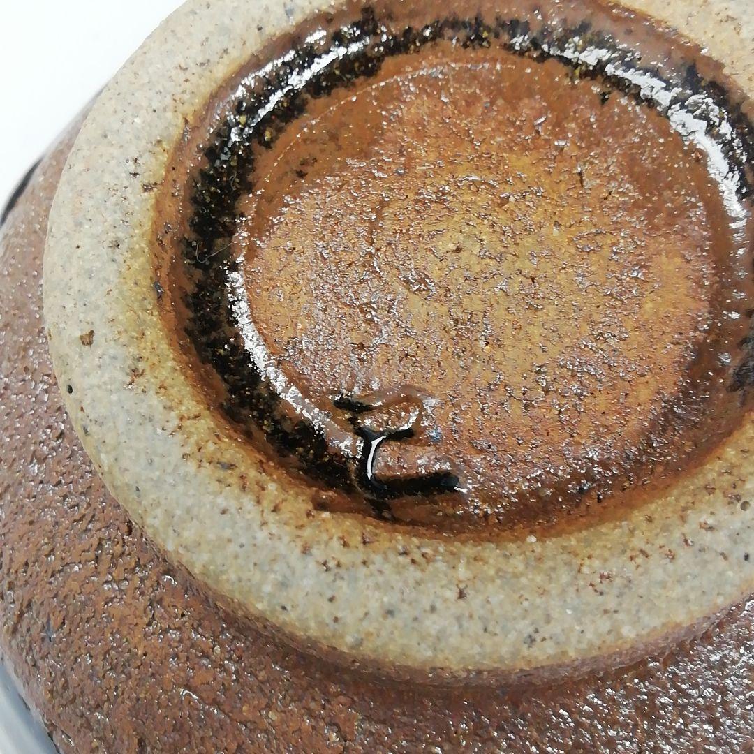 Ｔ４８７　茶碗　『唐津　茶碗』『日在窯　鶴田豊己 作』　共箱　抹茶碗　茶道具