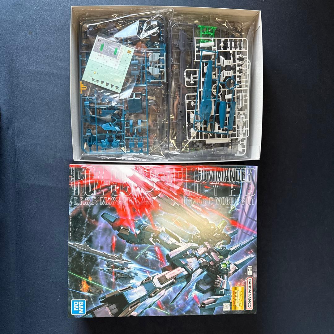 MG 1/100 リゼル　隊長機