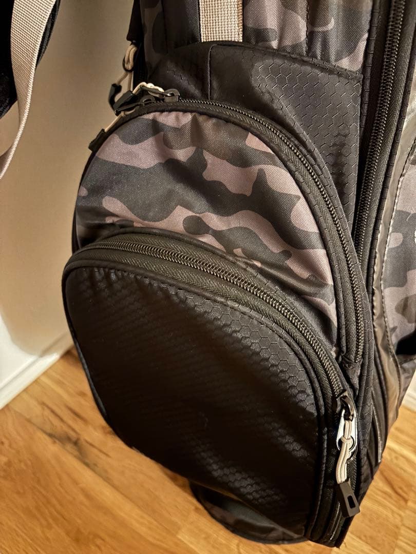 サンマウンテン　カモフラージュ スタンド式ゴルフバッグ