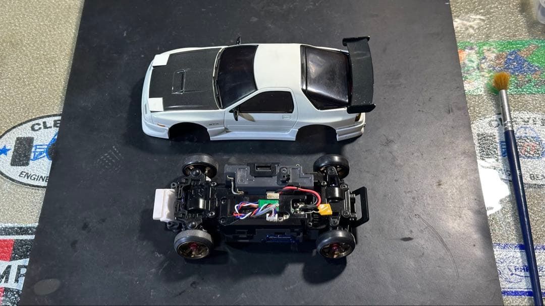 京商 ミニッツ AWD RX-7 FC AE86 頭文字D ブラシレスセット