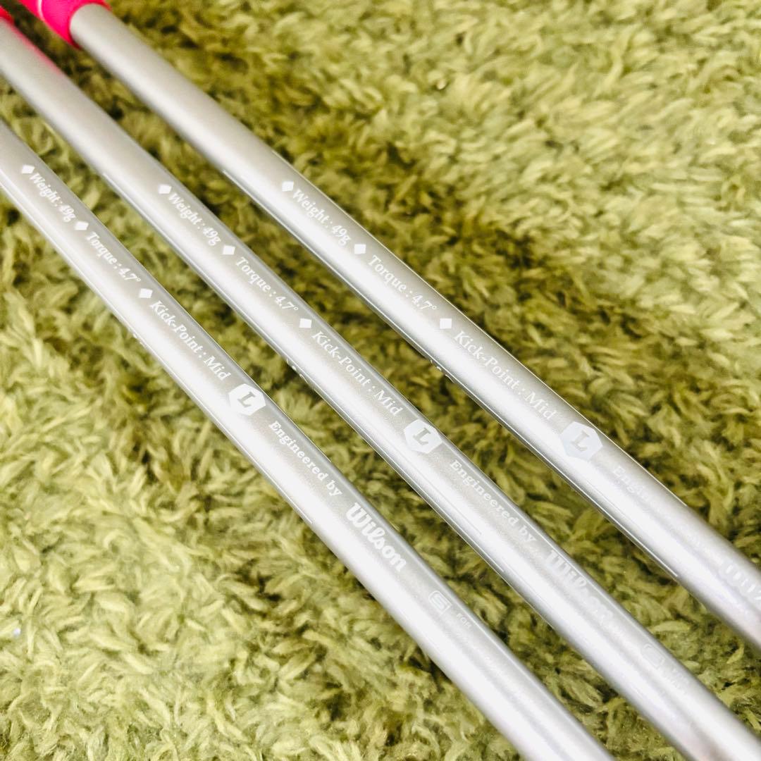 【初心者さんにオススメ】★Wilson Tiara★レディースゴルフクラブセット