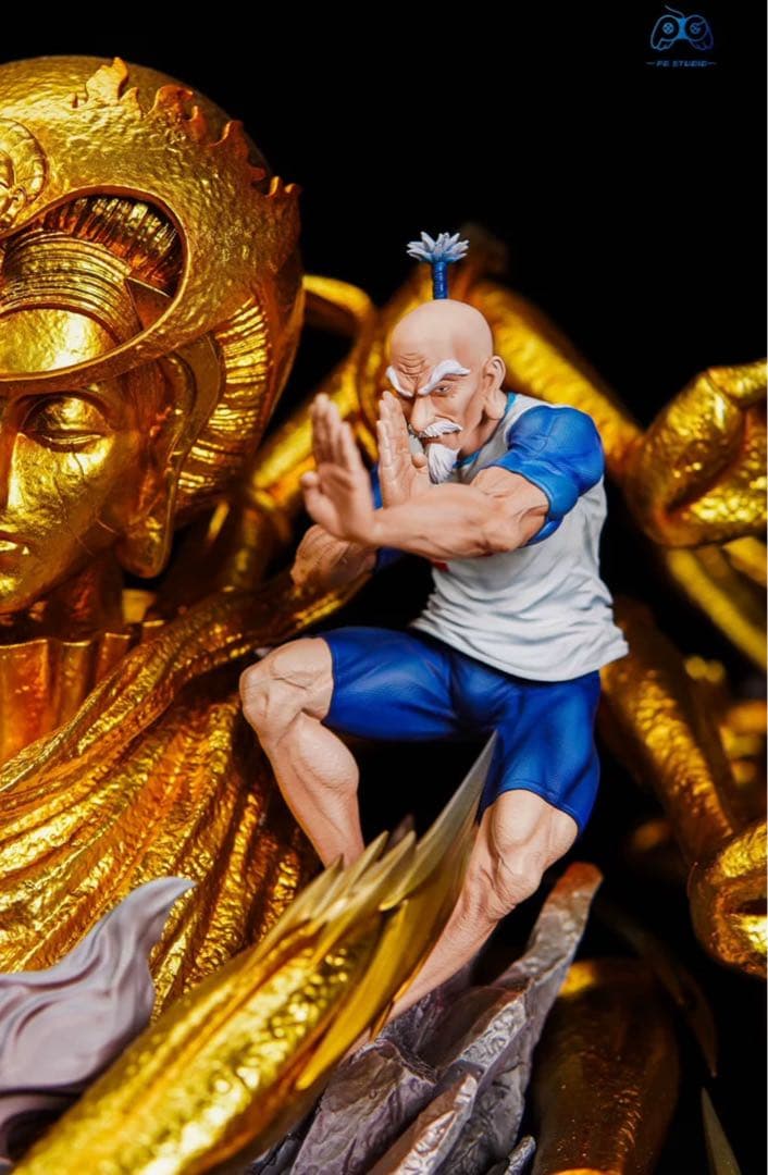 hunter×hunterアイザック＝ネテロ ガレージキット ガレキスタチュー③