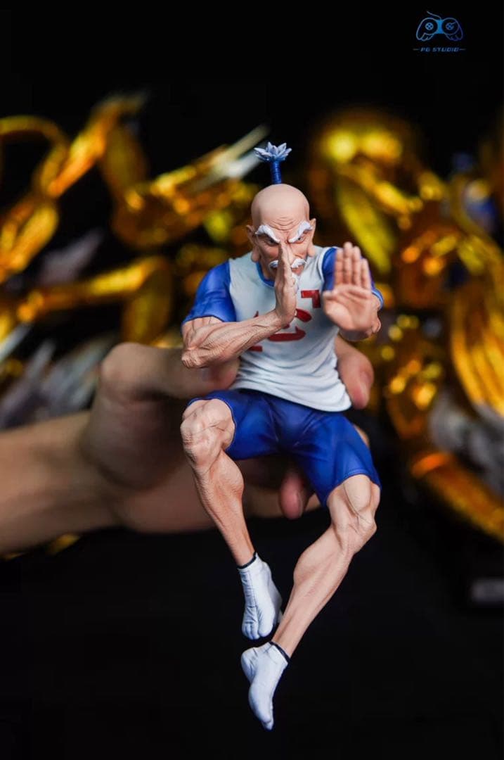 hunter×hunterアイザック＝ネテロ ガレージキット ガレキスタチュー③