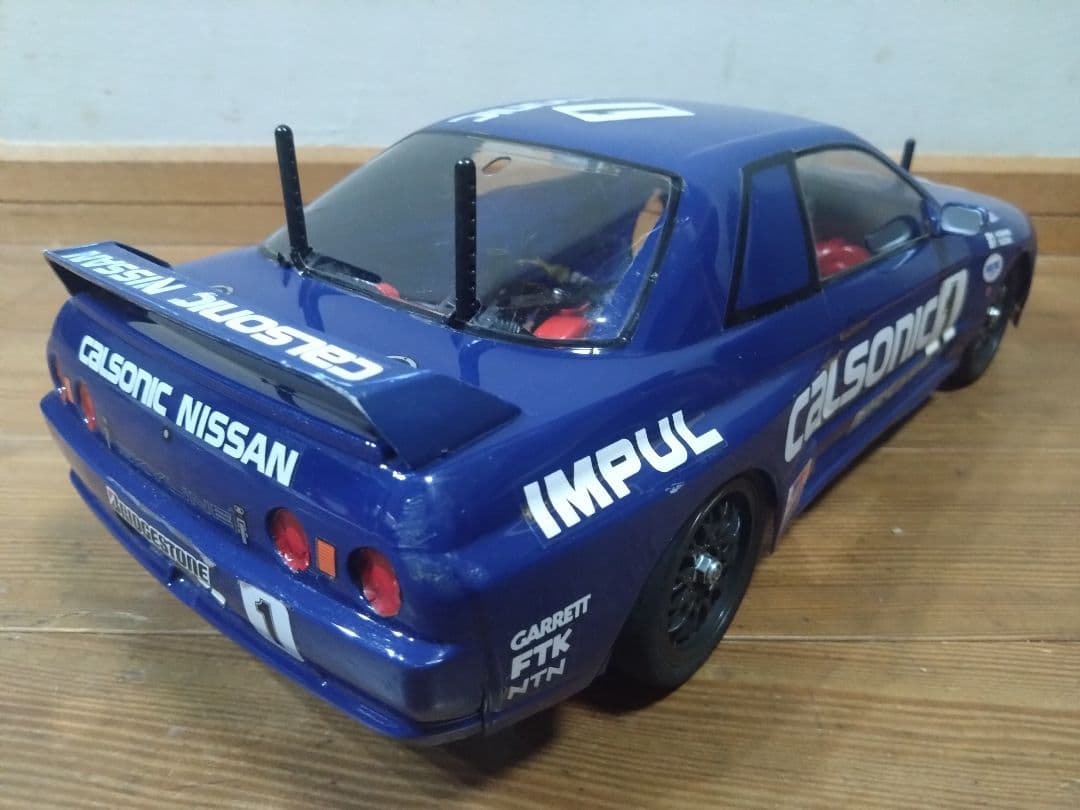 タミヤ　カルソニック　スカイライン　GT-R　ボディ　TA02　シャーシ　セット