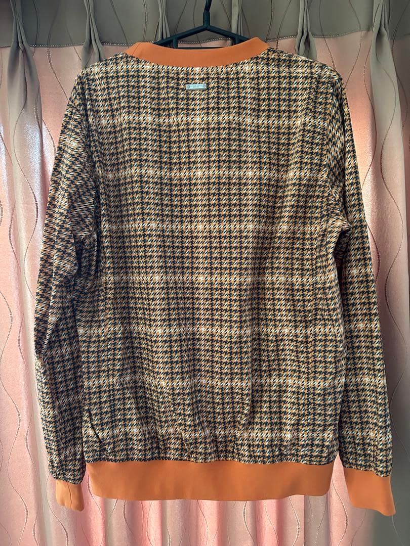 め*か様 マスターバニーエディション 千鳥柄 オレンジ系 サイズ5