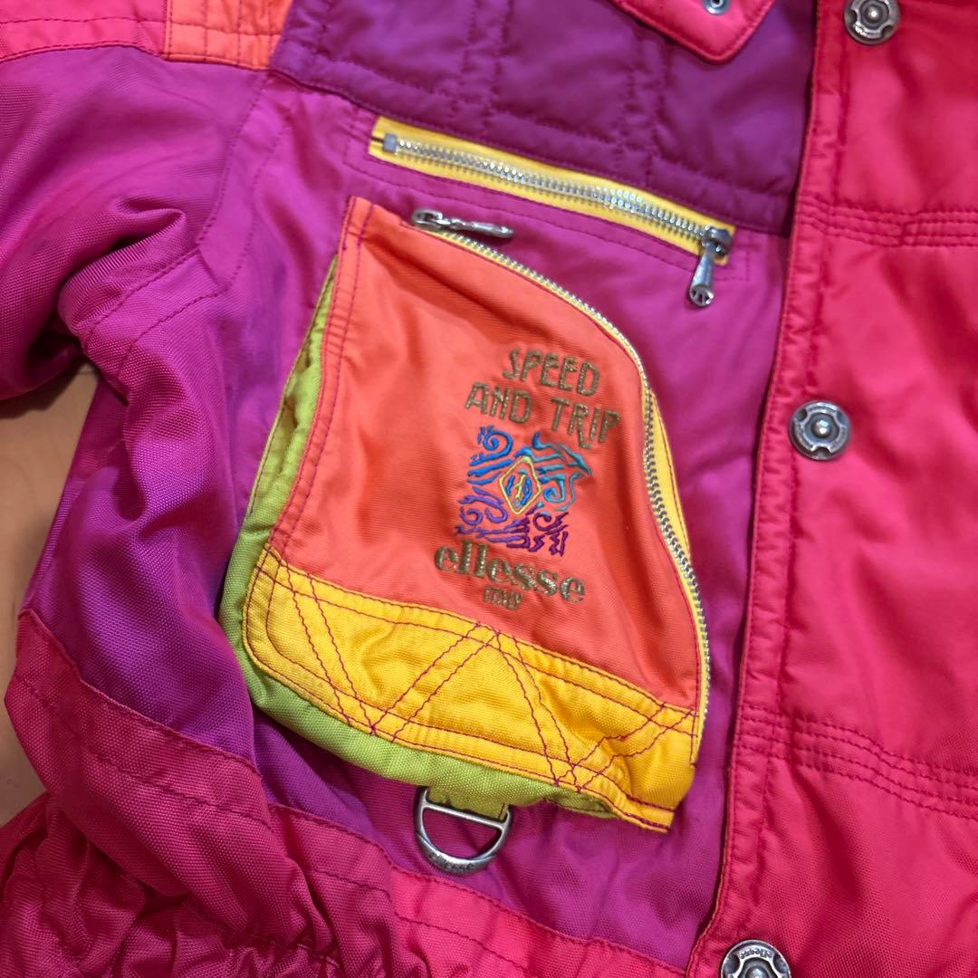 激レア　ellesse エレッセ　スキーウェア　スノーボード　上下セット　メンズ