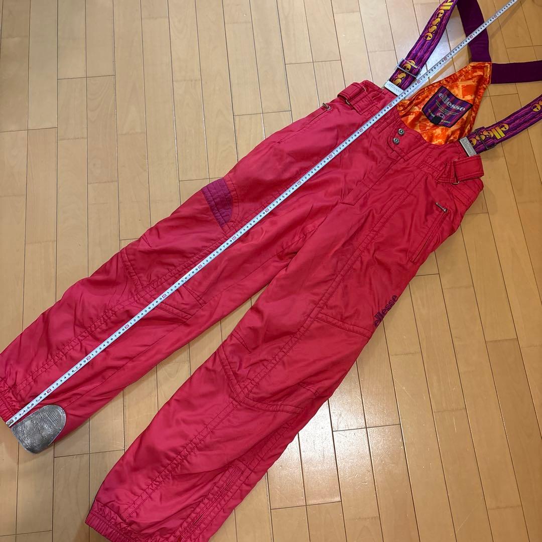 激レア　ellesse エレッセ　スキーウェア　スノーボード　上下セット　メンズ