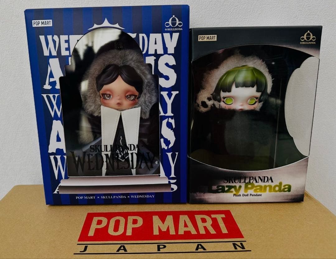 SKULLPANDA Wednesday ネヴァーモア Lazy Panda