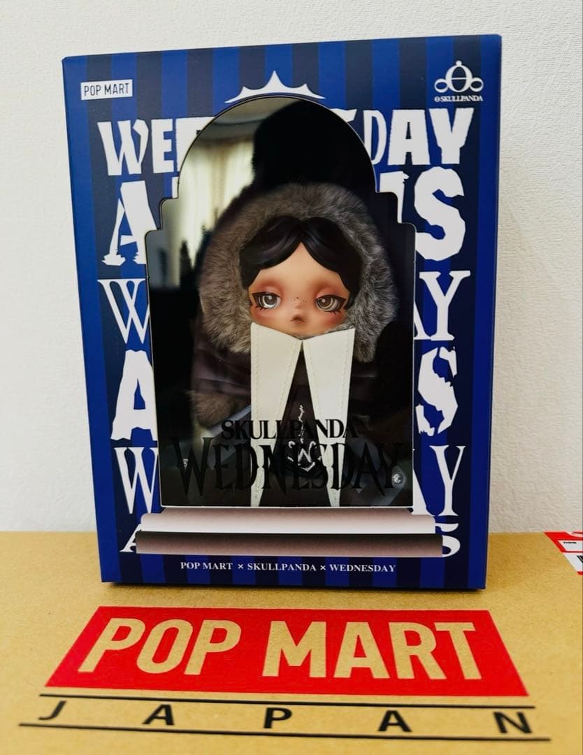 SKULLPANDA Wednesday ネヴァーモア Lazy Panda