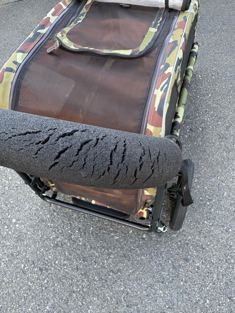 エアバギー キャリッジ 台車・ルーフ カモフラージュ ペットカート