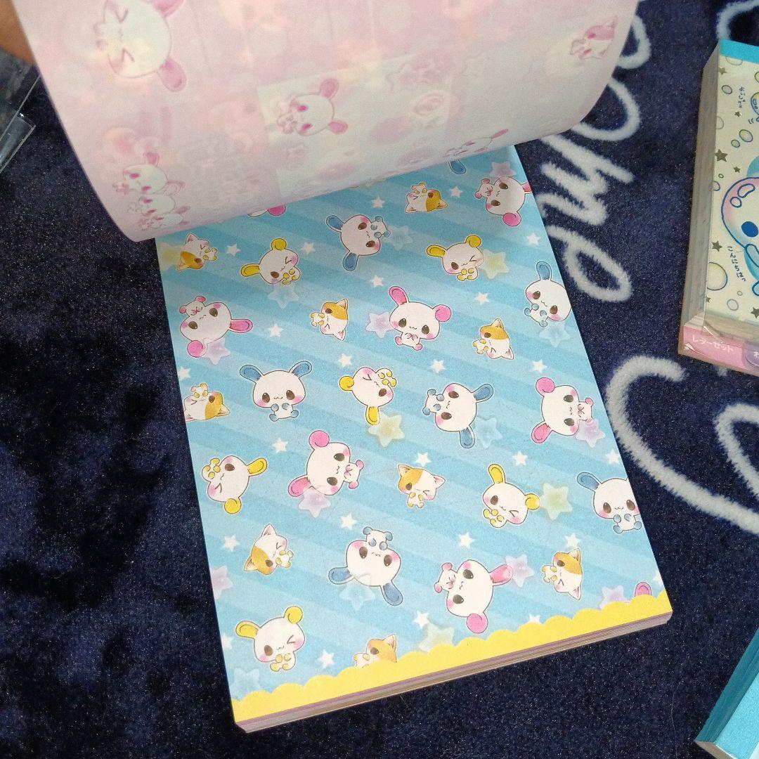 平成レトロ　平成女児　レア　あわわちゃん　メモ帳