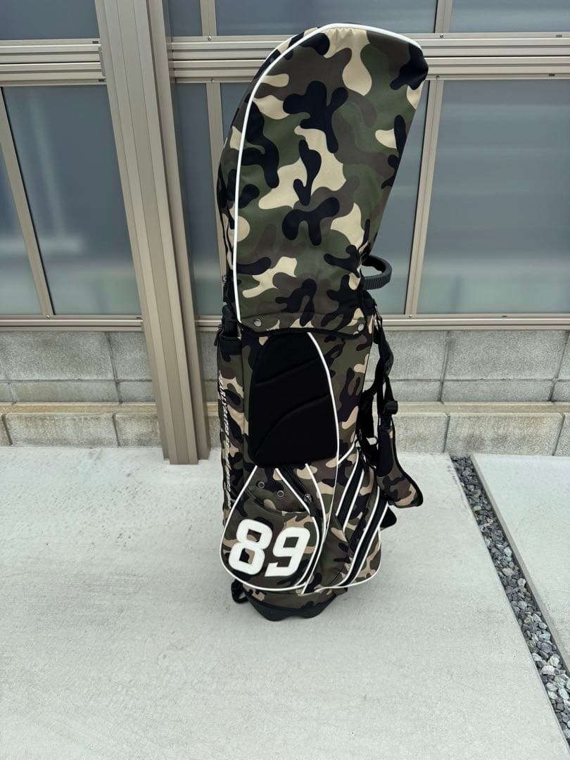 パーリーゲイツ 迷彩 キャディーバック へ ッドカバー4点セット