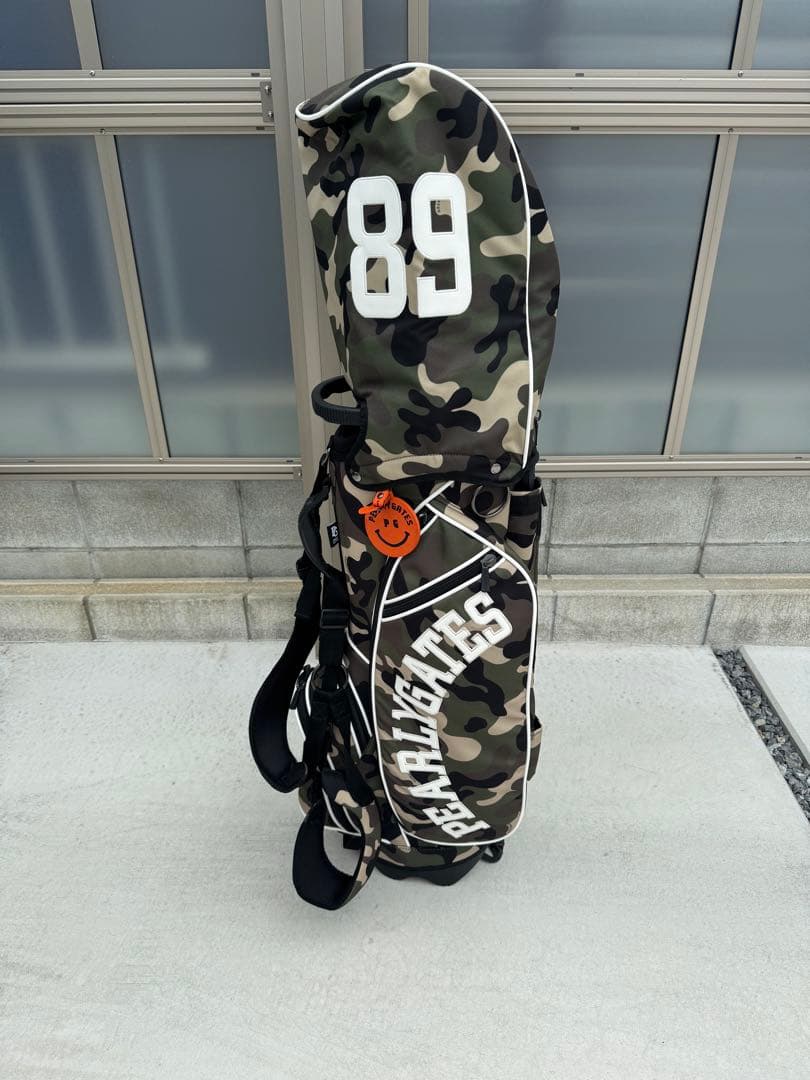 パーリーゲイツ 迷彩 キャディーバック へ ッドカバー4点セット