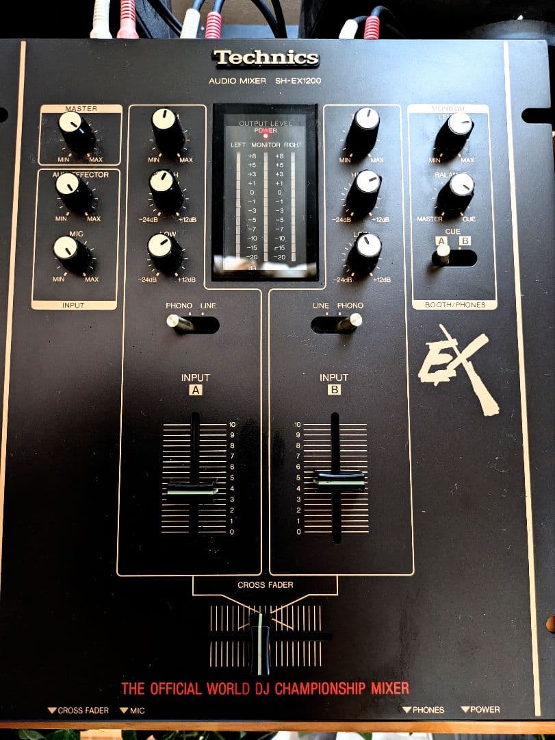 Technics SL-1200MK5 ターンテーブル 2台＋ミキサーSH-EX