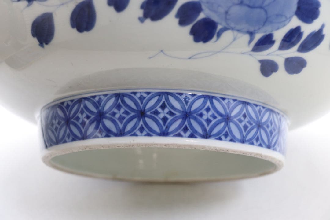 江戸　鍋島　大皿　梅紋　直径33.5cm アンティーク　送料込み260205