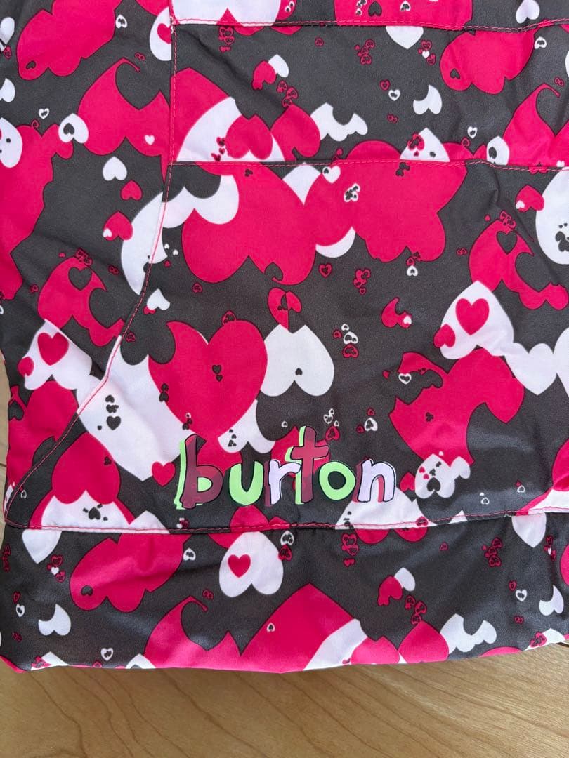 BURTON 子ども用 スキーウェア　上下セット　状態良ピンク　99〜106cm