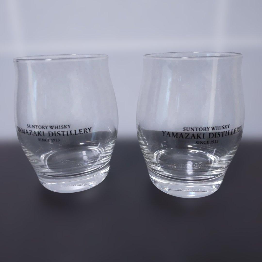 サントリー山崎シングルモルウイスキー 700ml & 山崎蒸留所ペアロックグラス