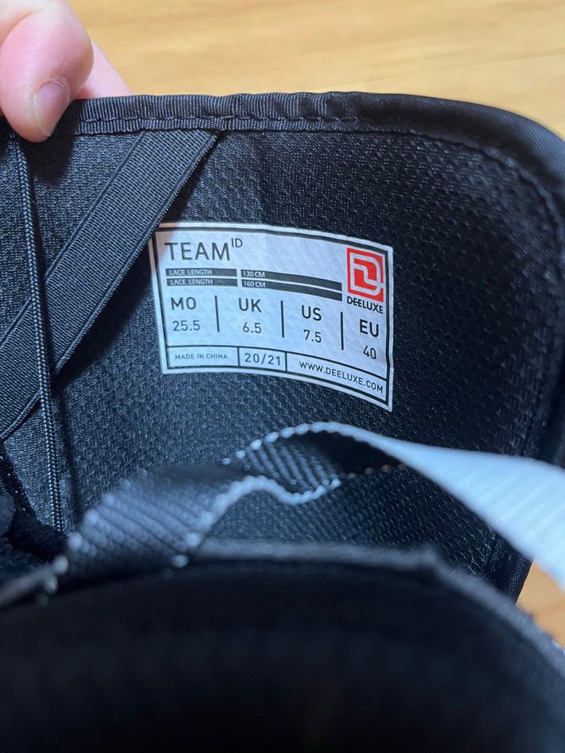 DEELUXE IDスノーボードブーツ ブラック