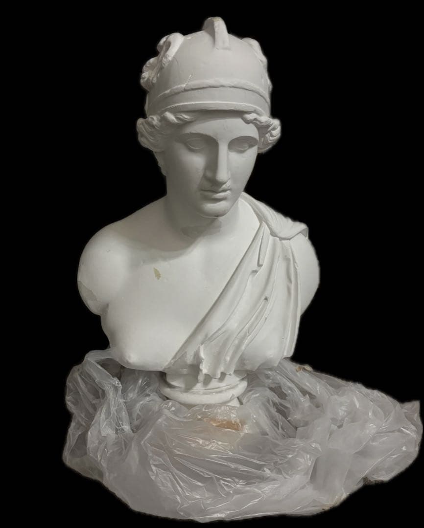 【新品価格88000円】石膏像 アマゾン胸像