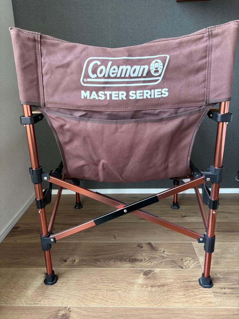 Coleman マスターシリーズコットンキャンバスチェア2脚セット※バラ売り不可